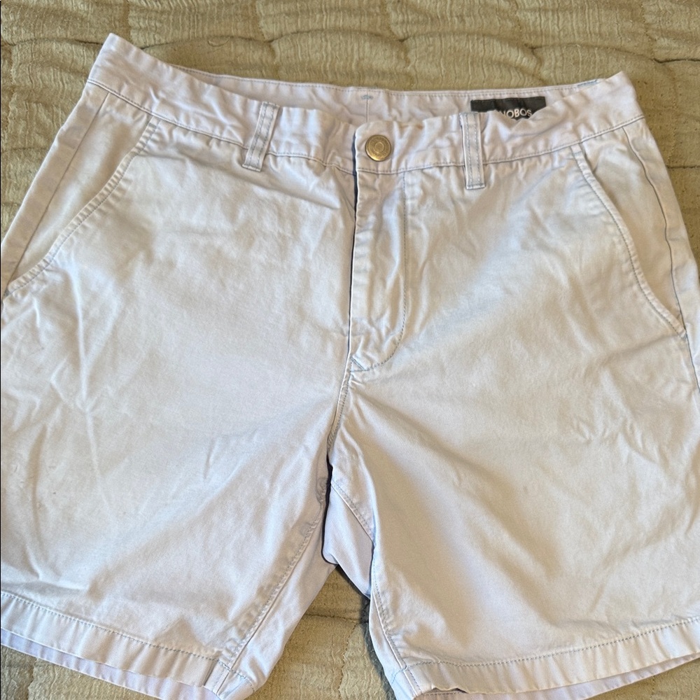 Bonobos White Casual Shorts